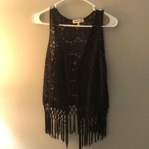 Lacey vest